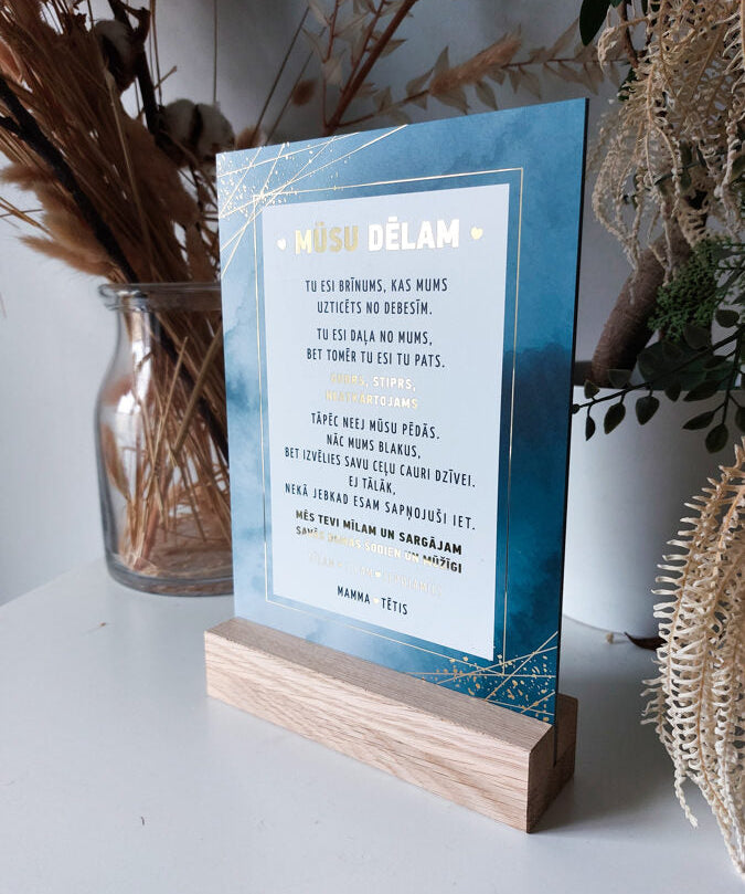 Mūsu dēlam/mini spogulis Image