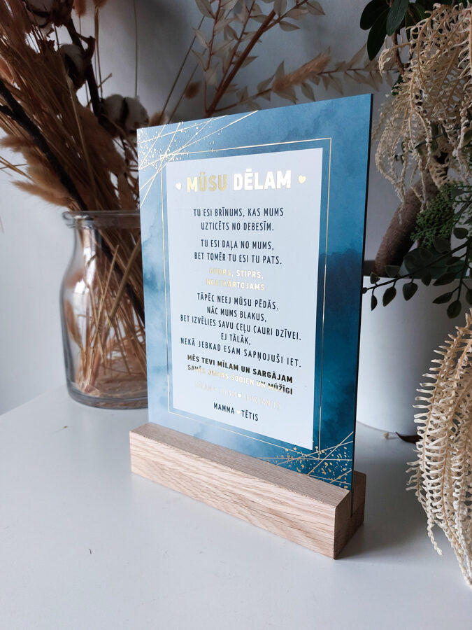 Mūsu dēlam/mini spogulis Image