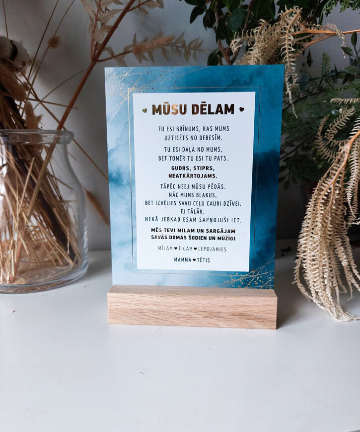 Mūsu dēlam/mini spogulis Image 2