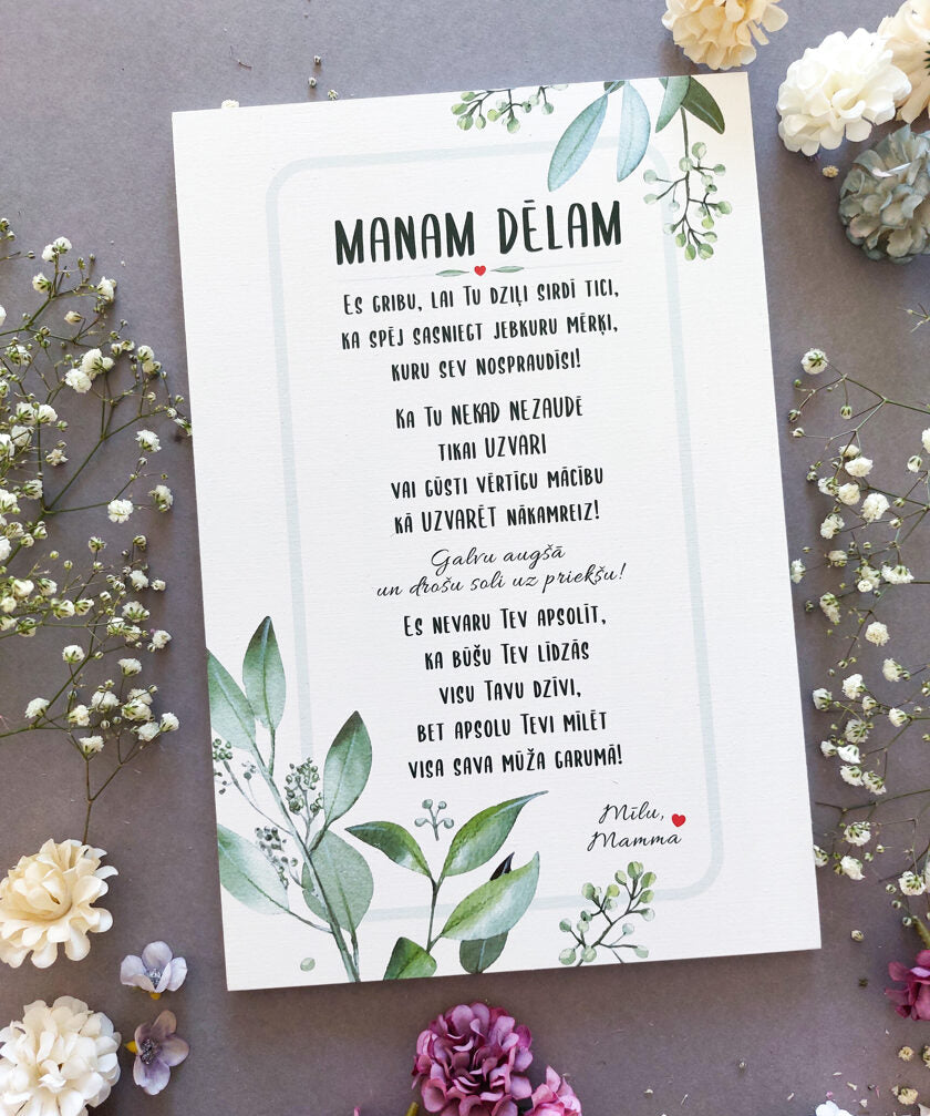 Manam dēlam  Image