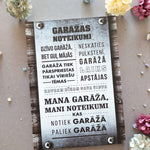 Garāžas noteikumi Image