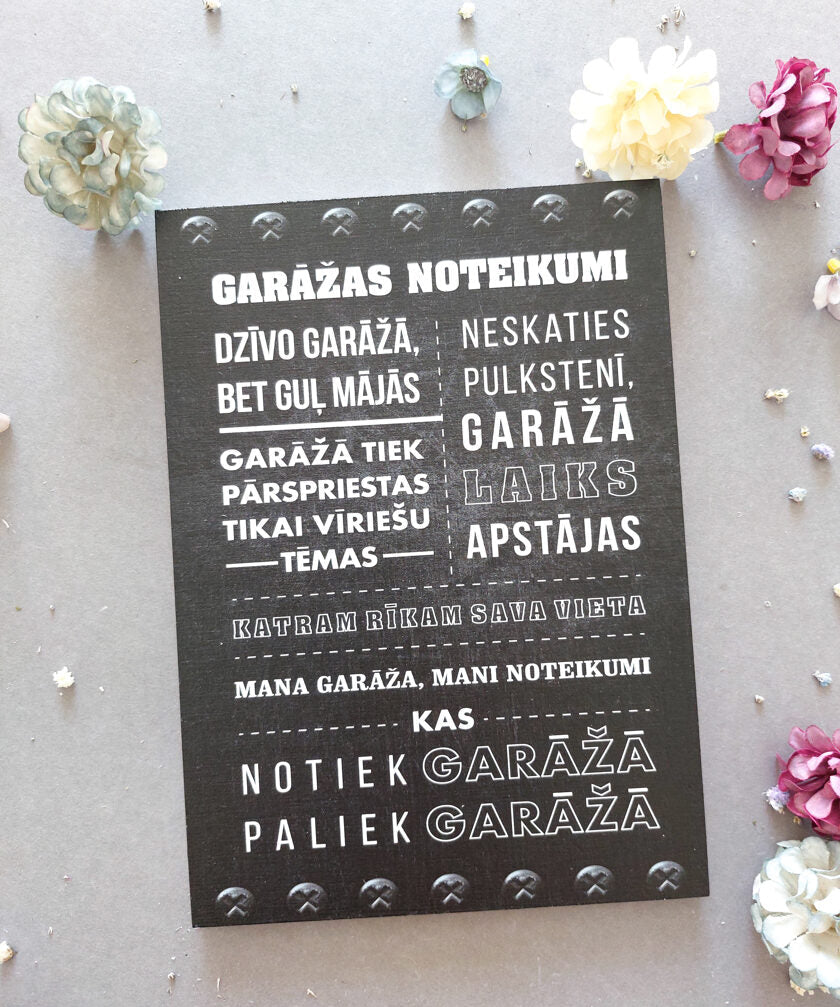 Garāžas noteikumi Image
