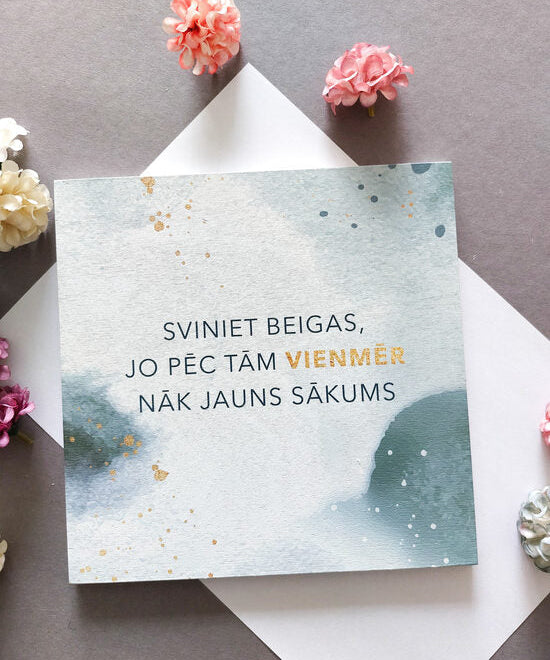Jauns sākums/ pelēks Image