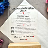 To the wonderful husband