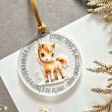 Decoration with the animal of the year 2026