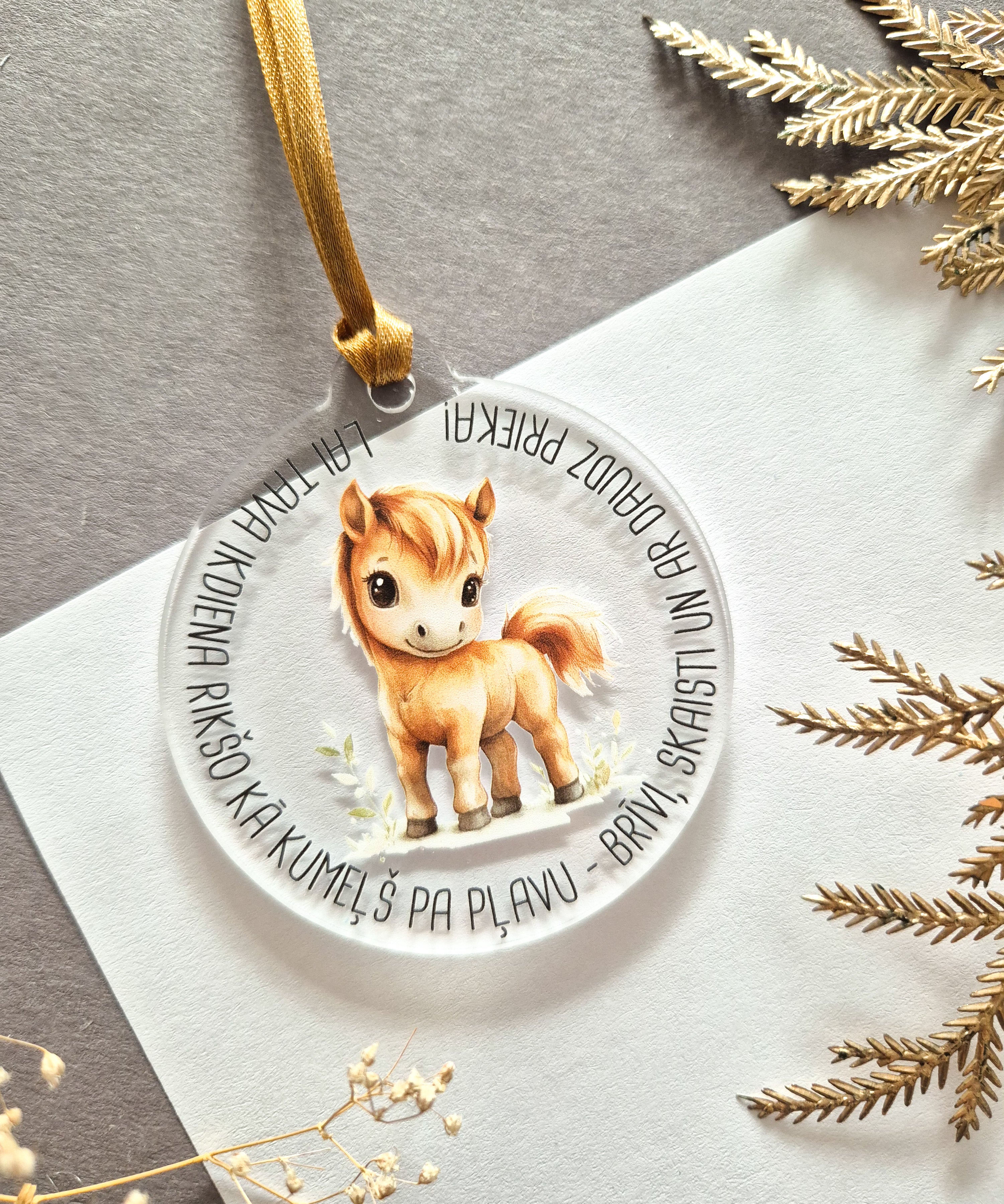 Decoration with the animal of the year 2026