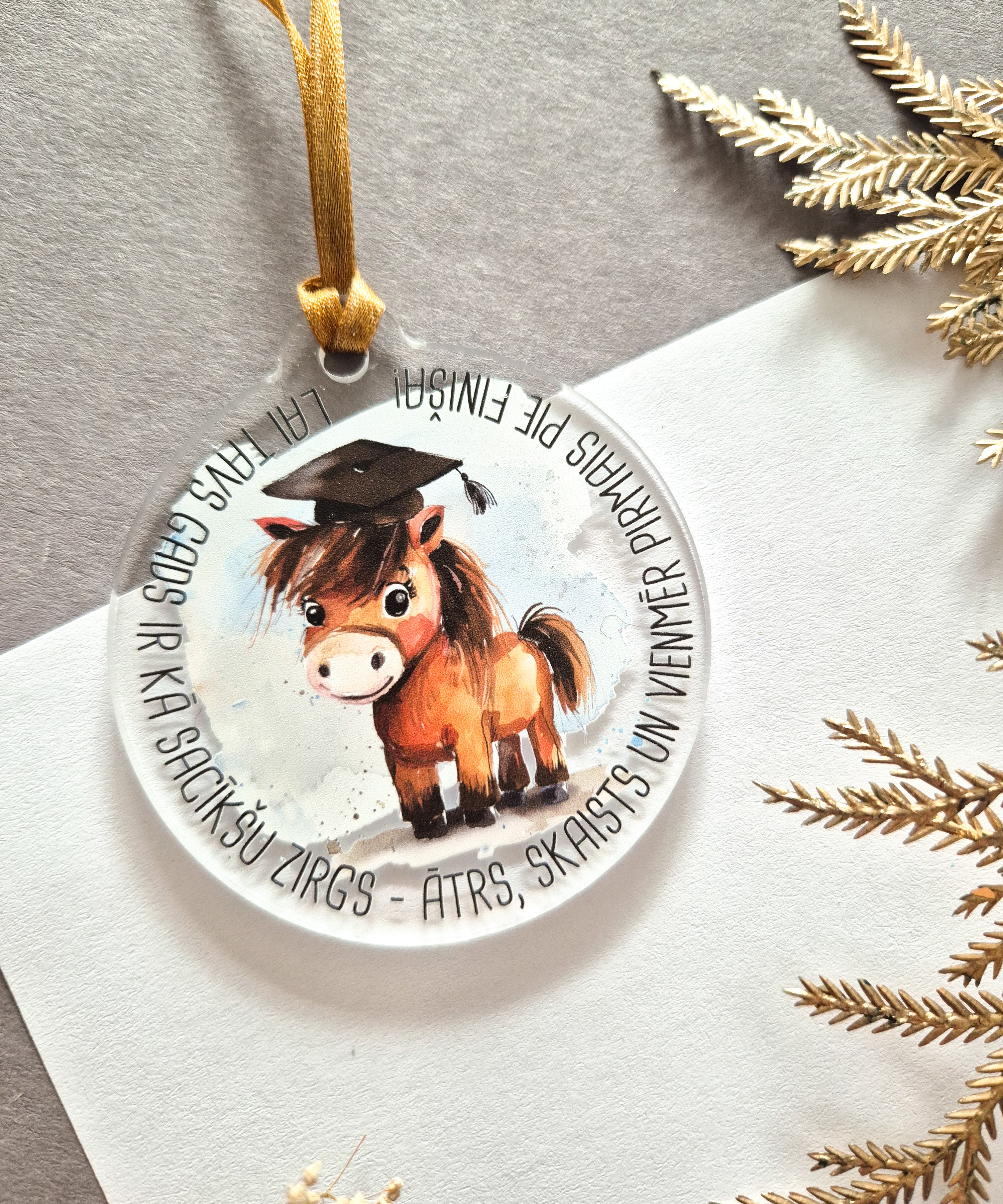 Decoration with the animal of the year 2026