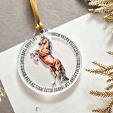 Decoration with the animal of the year 2026