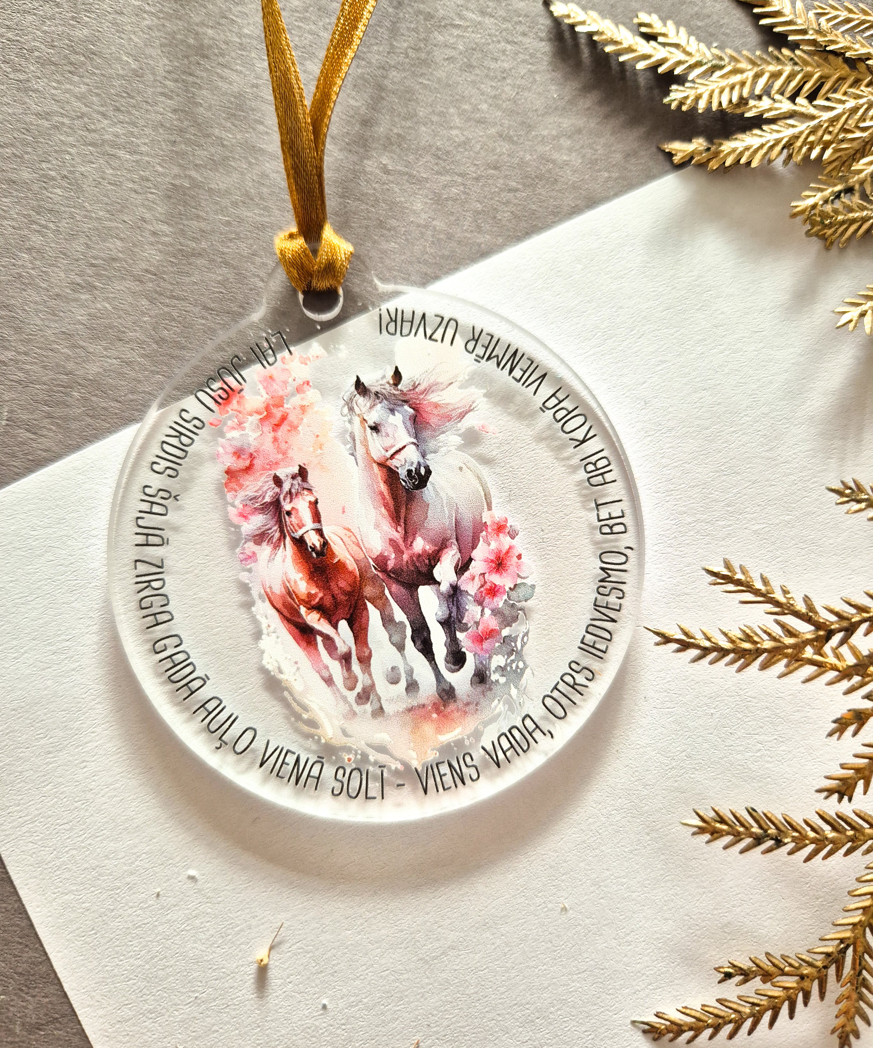 Decoration with the animal of the year 2026