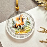 Decoration with the animal of the year 2026