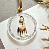 Decoration with the animal of the year 2026