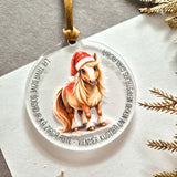 Decoration with the animal of the year 2026