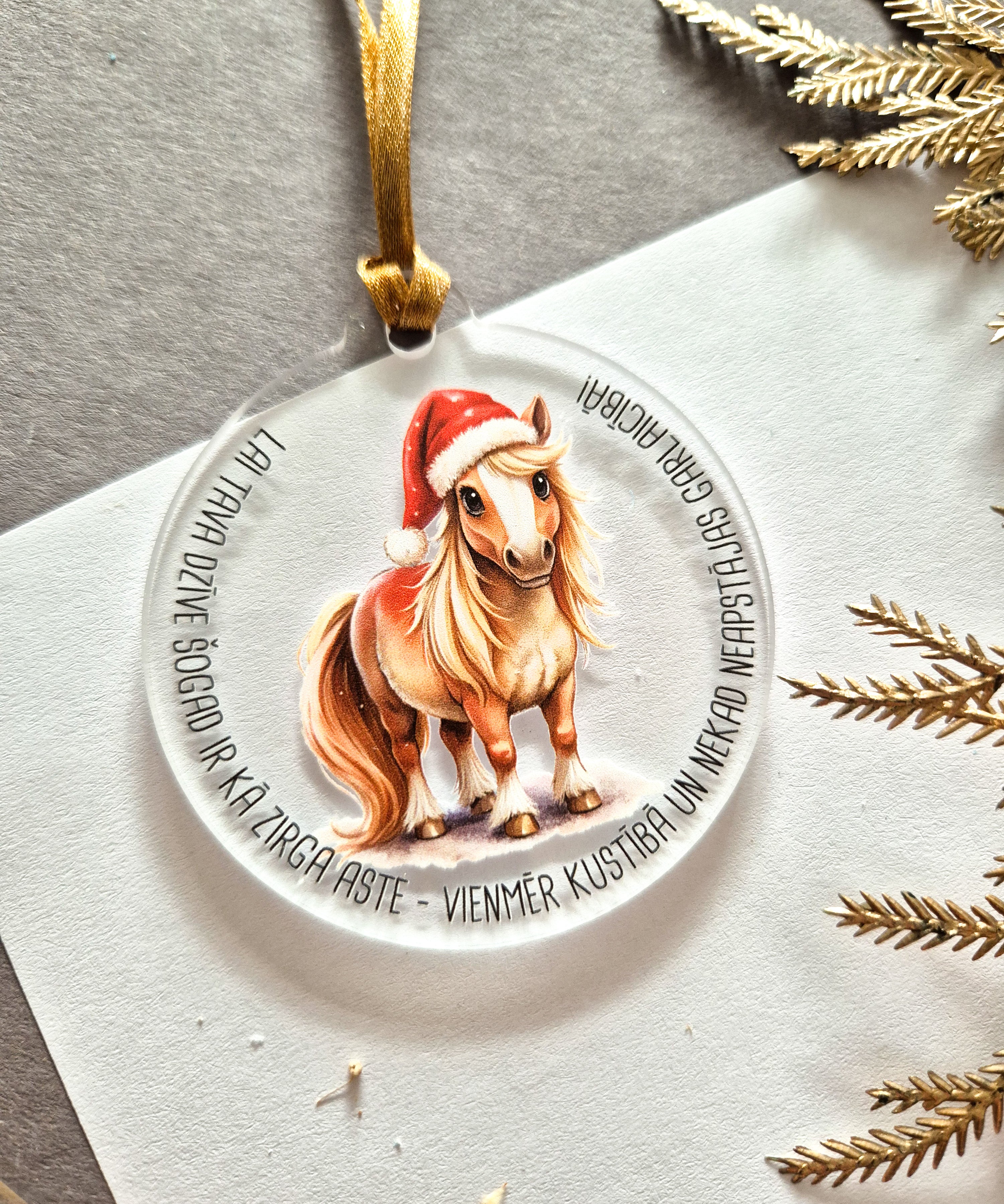 Decoration with the animal of the year 2026