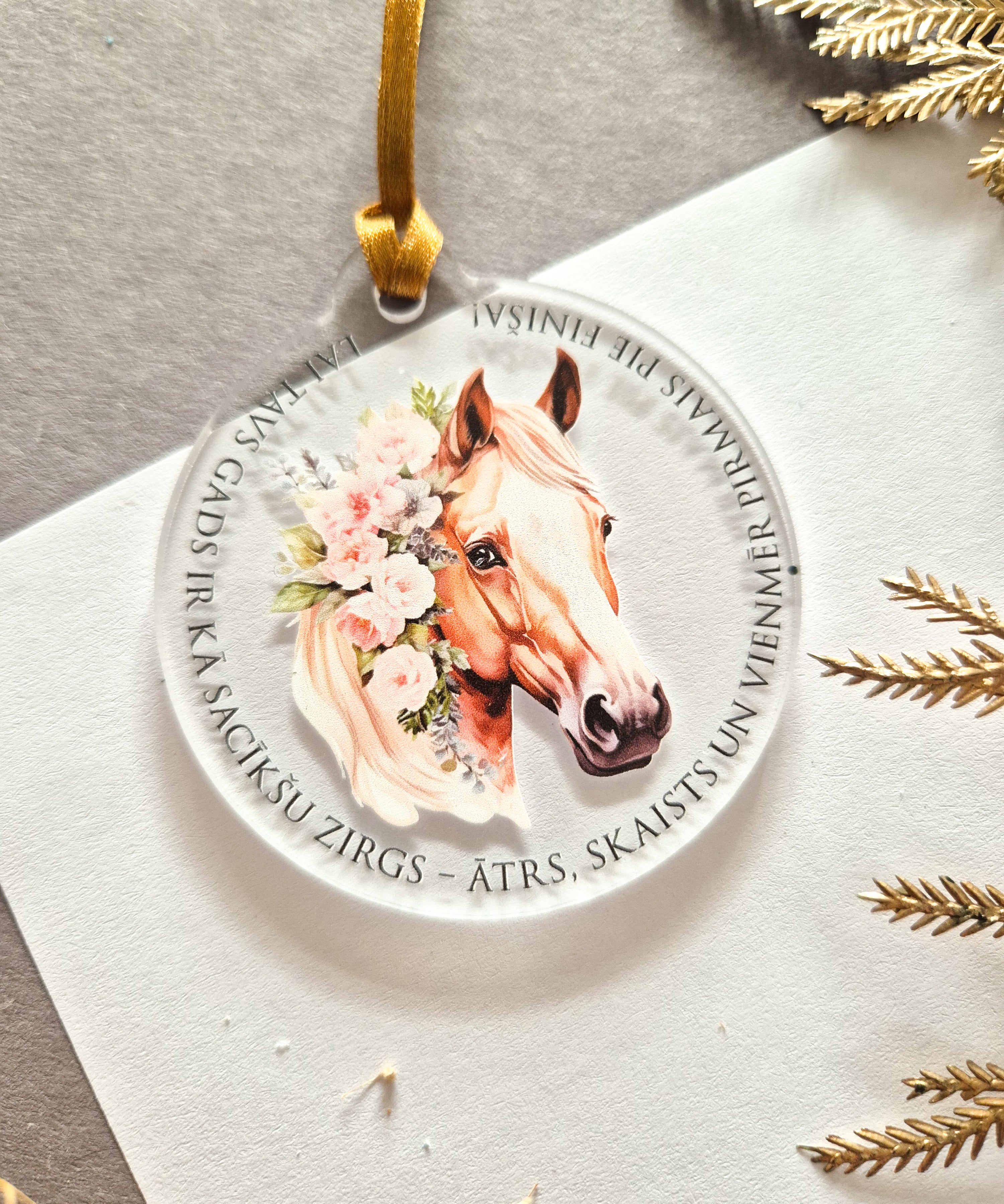 Decoration with the animal of the year 2026