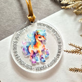 Decoration with the animal of the year 2026