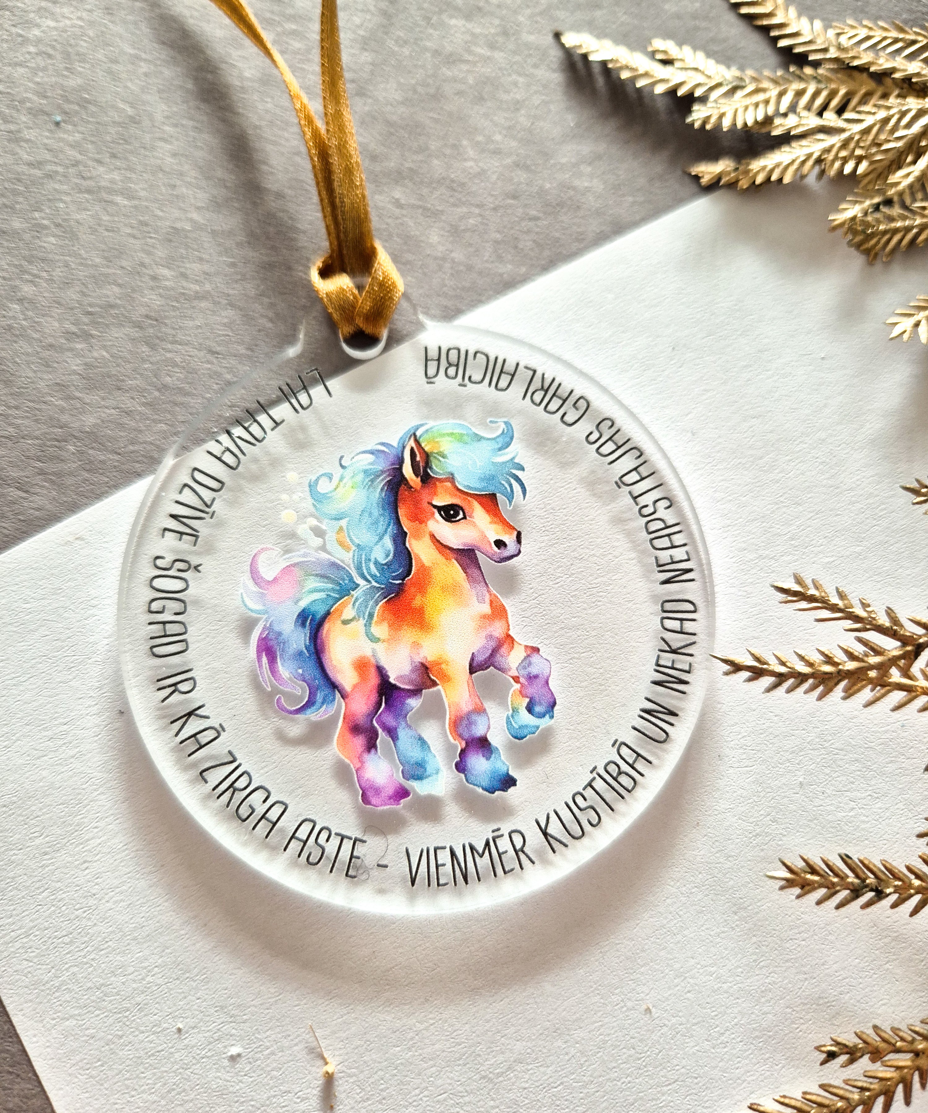 Decoration with the animal of the year 2026