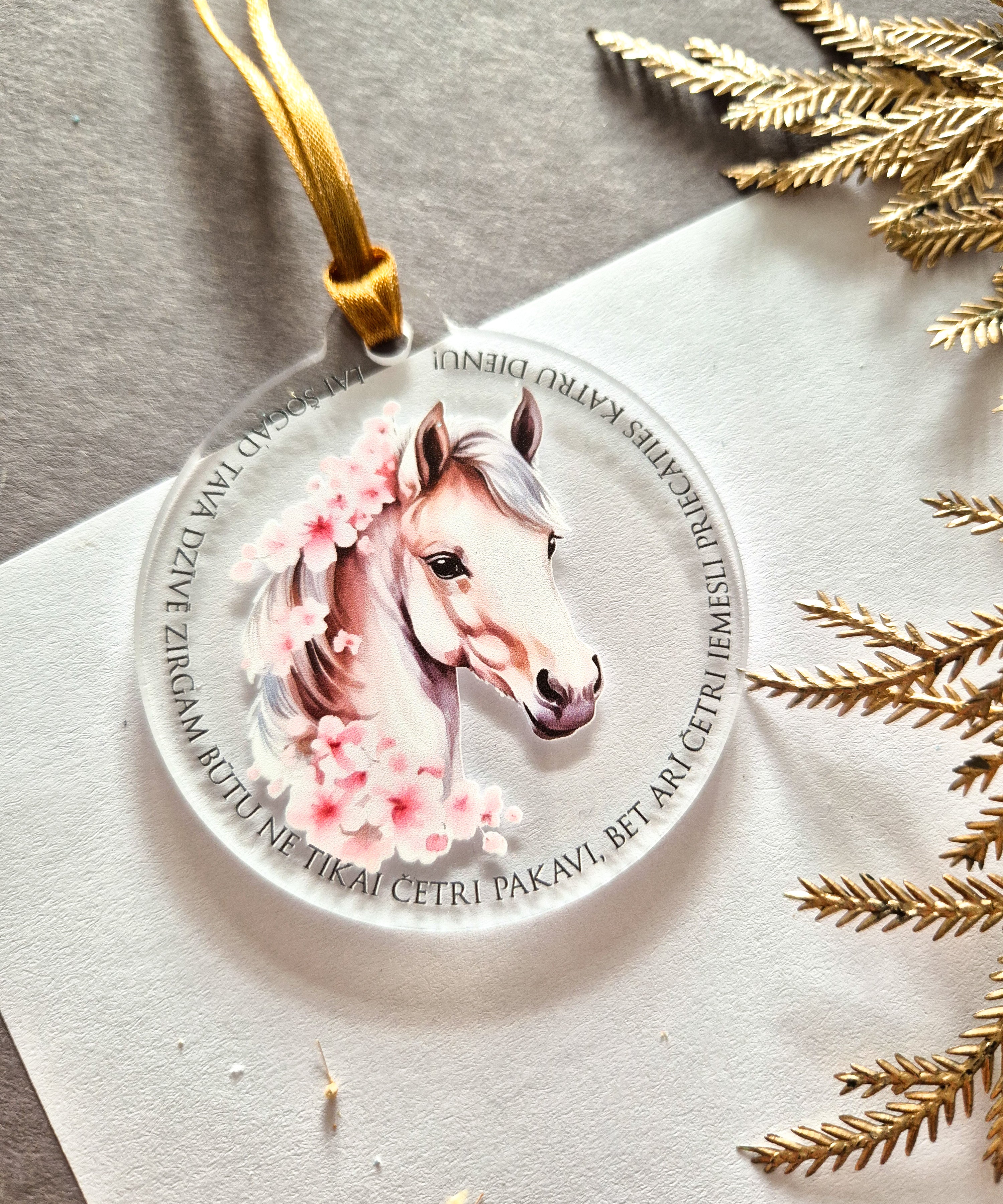 Decoration with the animal of the year 2026