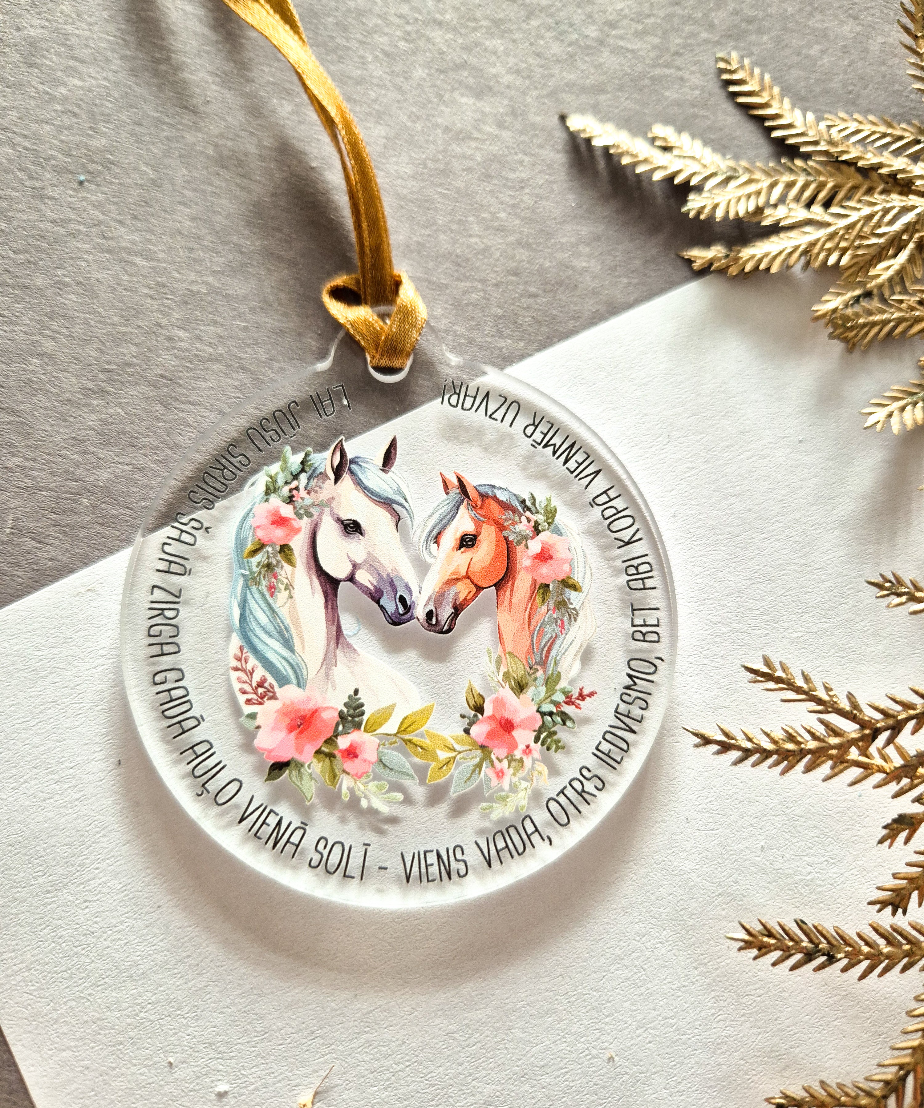 Decoration with the animal of the year 2026