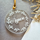 Decoration with a name