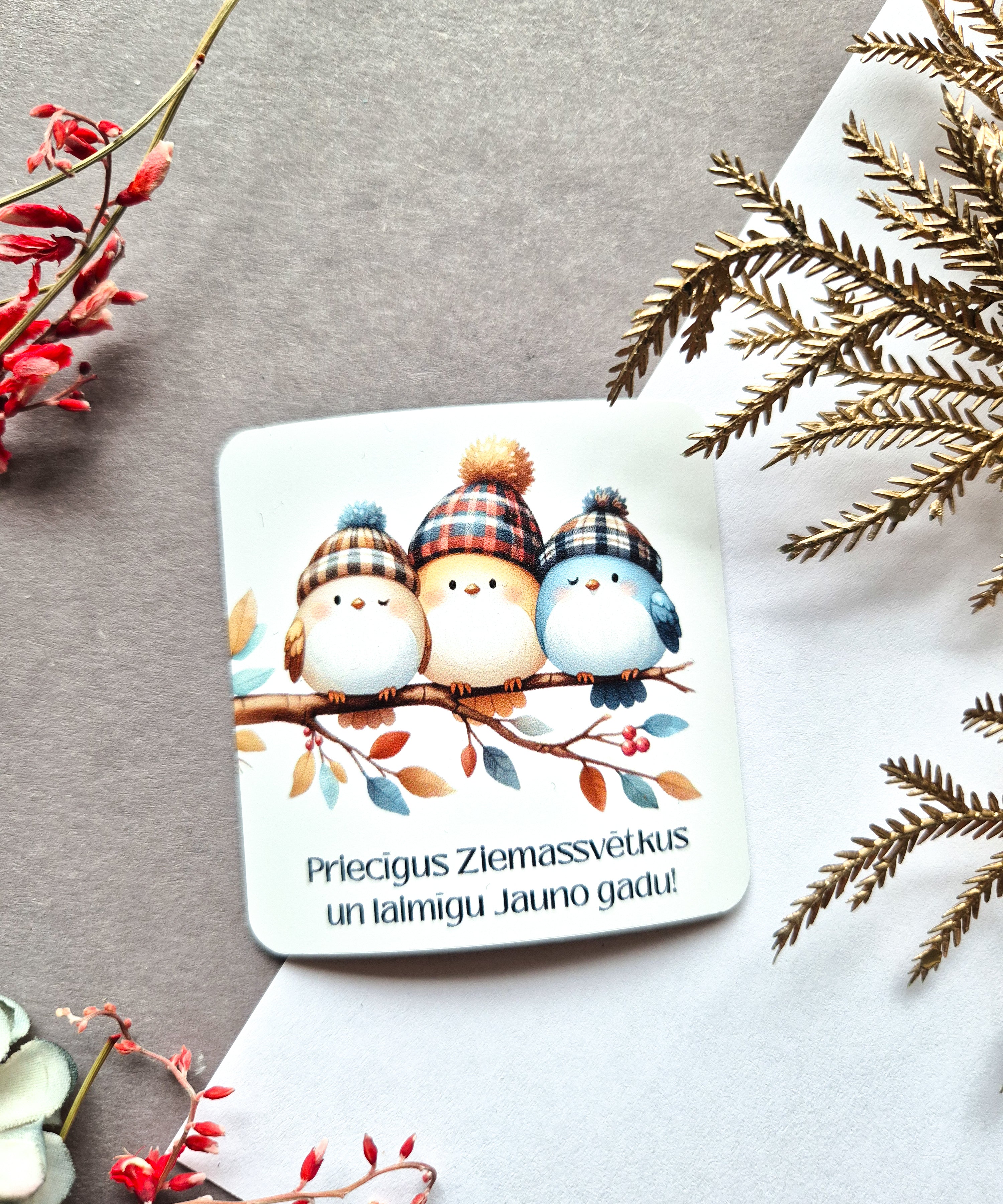 Christmas vinyl magnets