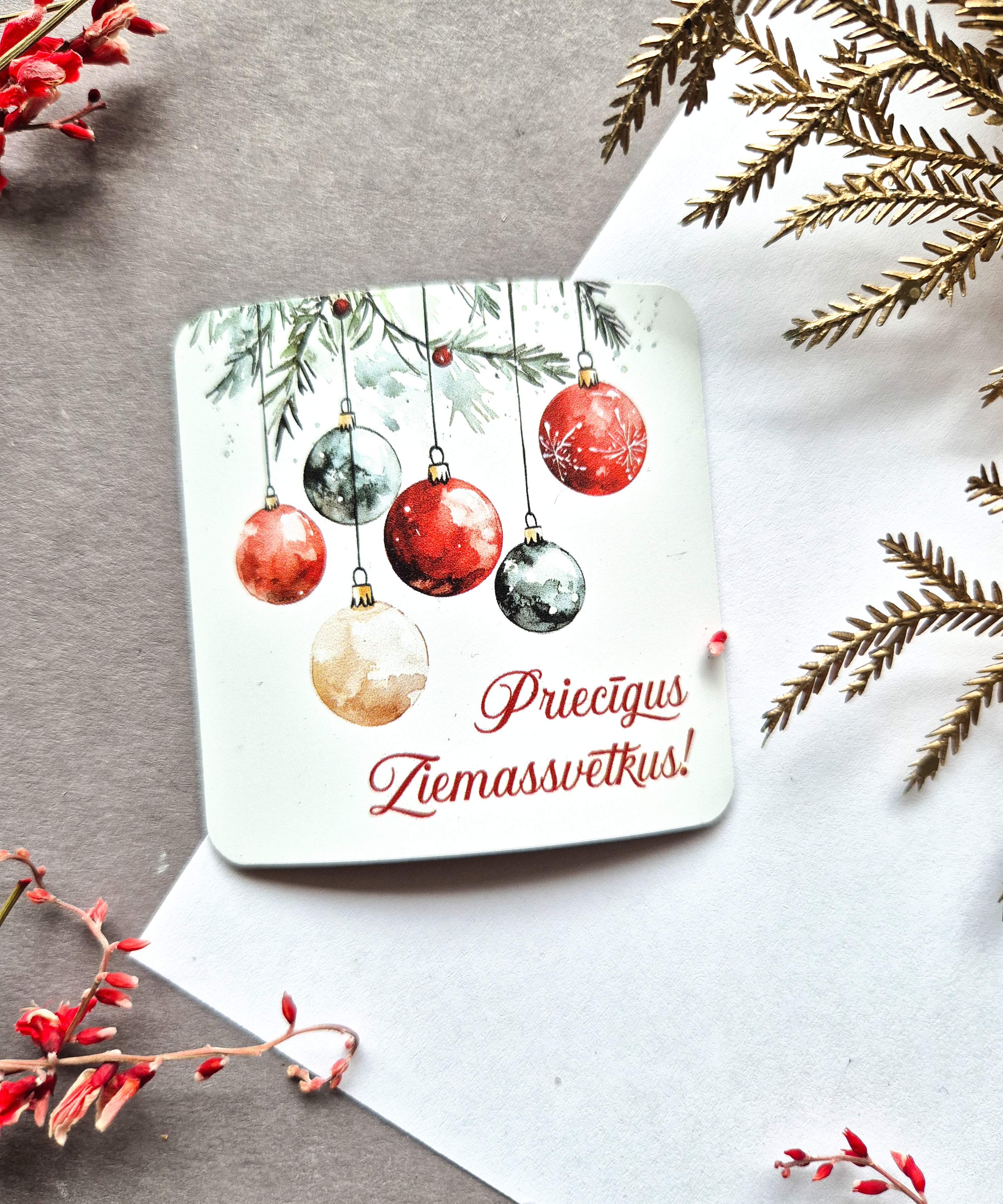 Christmas vinyl magnets