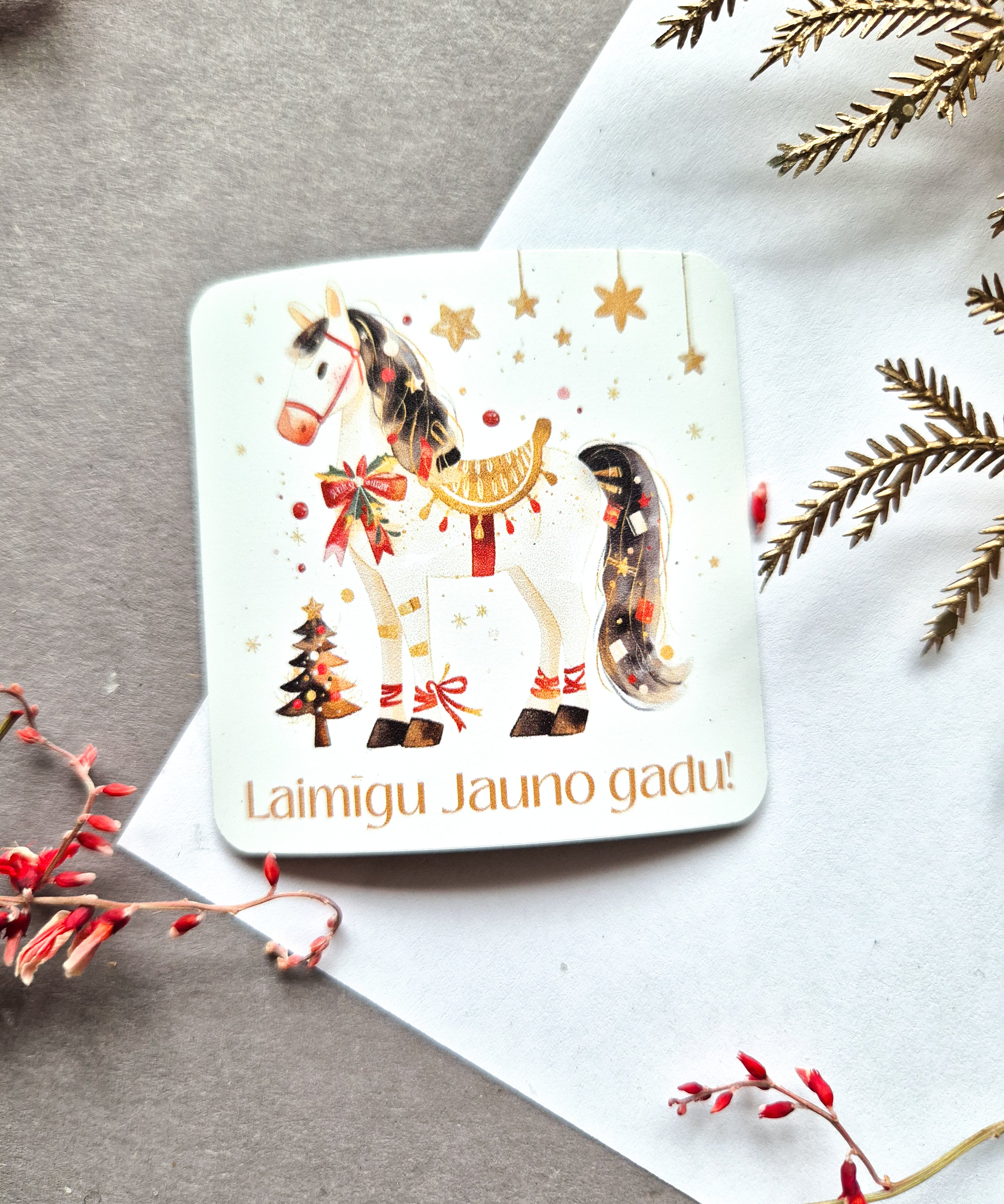 Christmas vinyl magnets