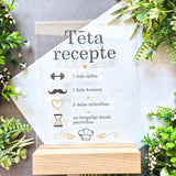 Tēta recepte