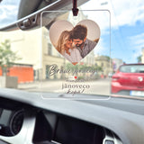 Personalizē savu mašīnas piekariņu ar foto