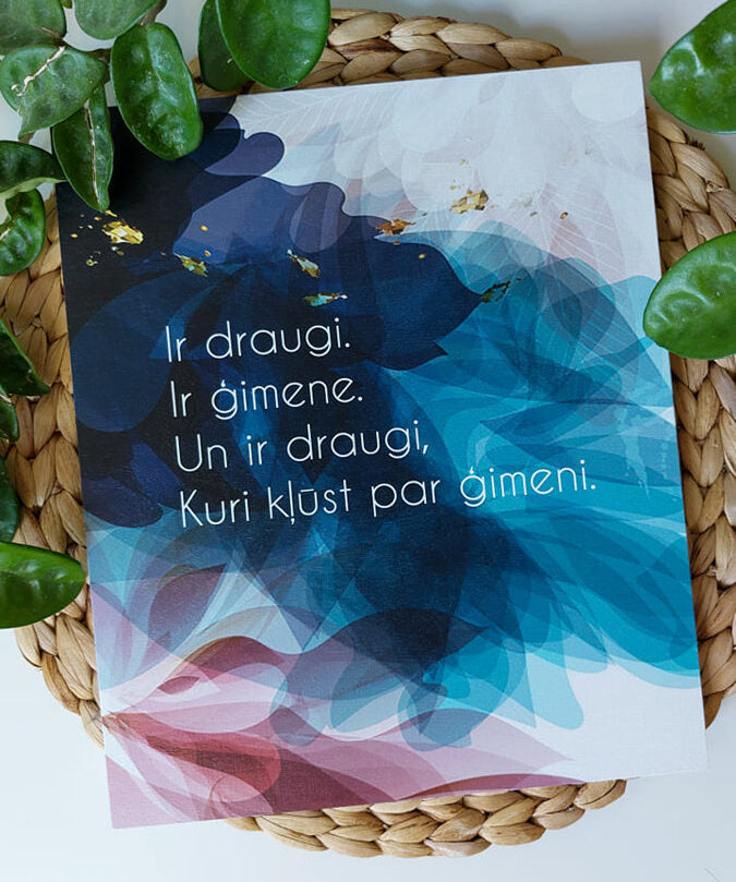 Ir draugi ,ir ģimene Image