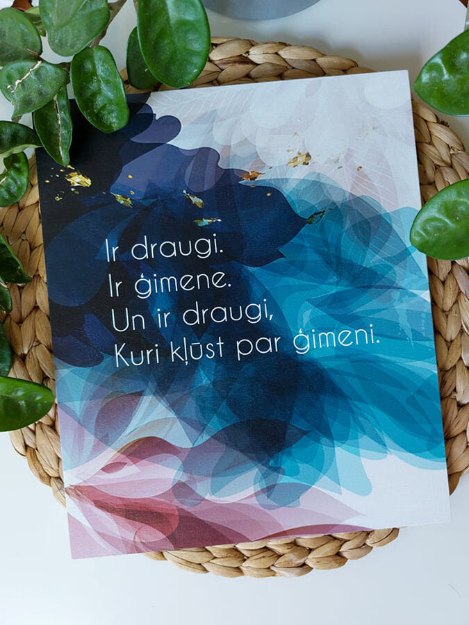 Ir draugi ,ir ģimene Image