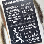 Garāžas noteikumi/tumši pelēks Image 3