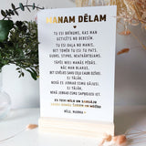 Manam dēlam/balts spoguļdekors Image