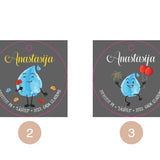 Medaļas ar lāsītēm