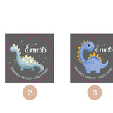 Medaļas ar dinozauriem