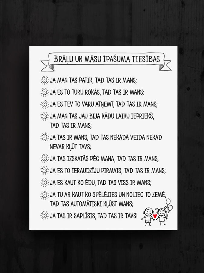 Māsas brāļa īpašumi Image