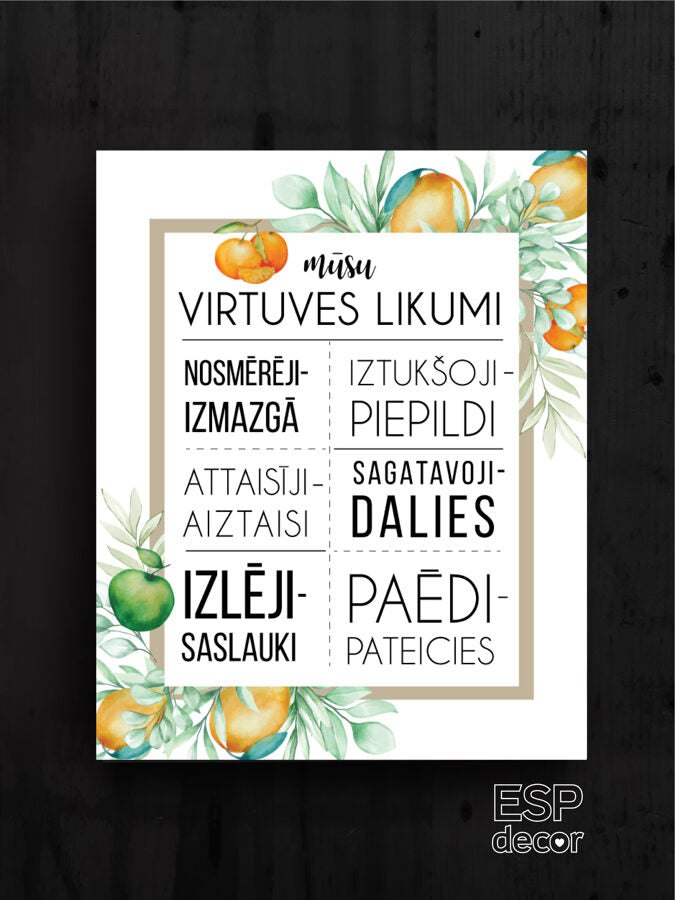 Virtuves likumi /dizains 6 Image