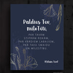 Paldies Tev mīļo Tēti/tumšs Image 2