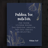 Paldies Tev mīļo Tēti/tumšs Image 2