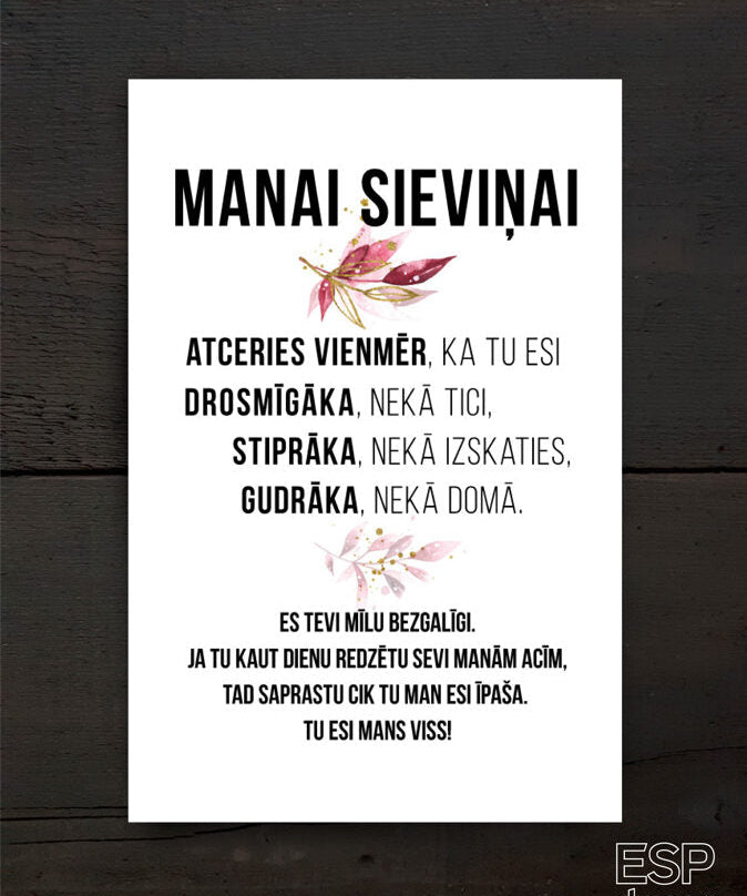 Manai sieviņai Image 2