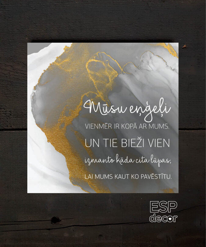 Mūsu eņģeļi/pelēks zelta Image