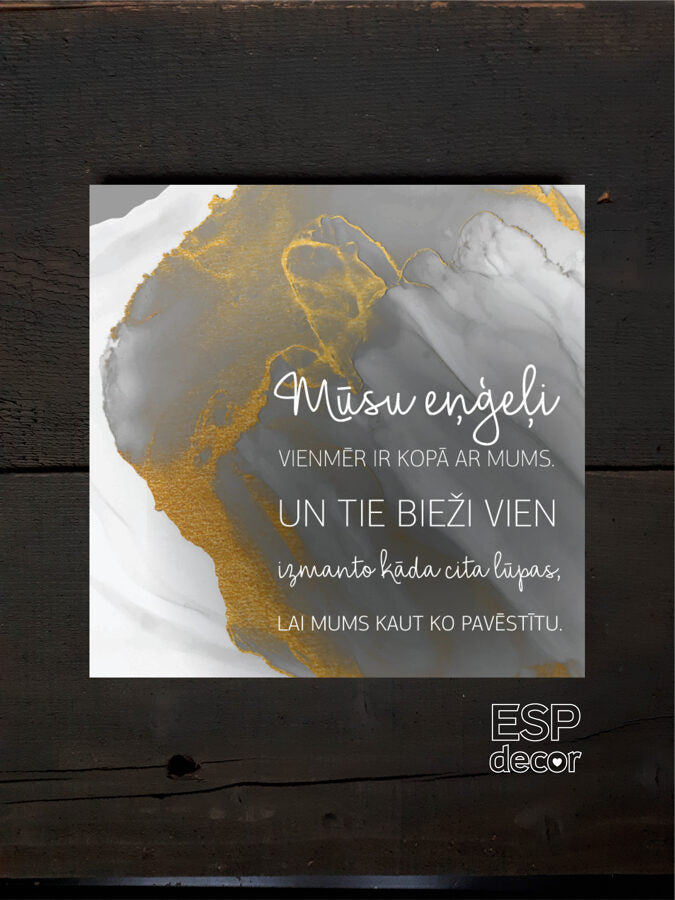 Mūsu eņģeļi/pelēks zelta Image