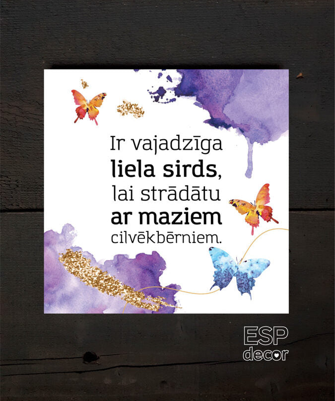 Liela sirds /taureņi  Image 2