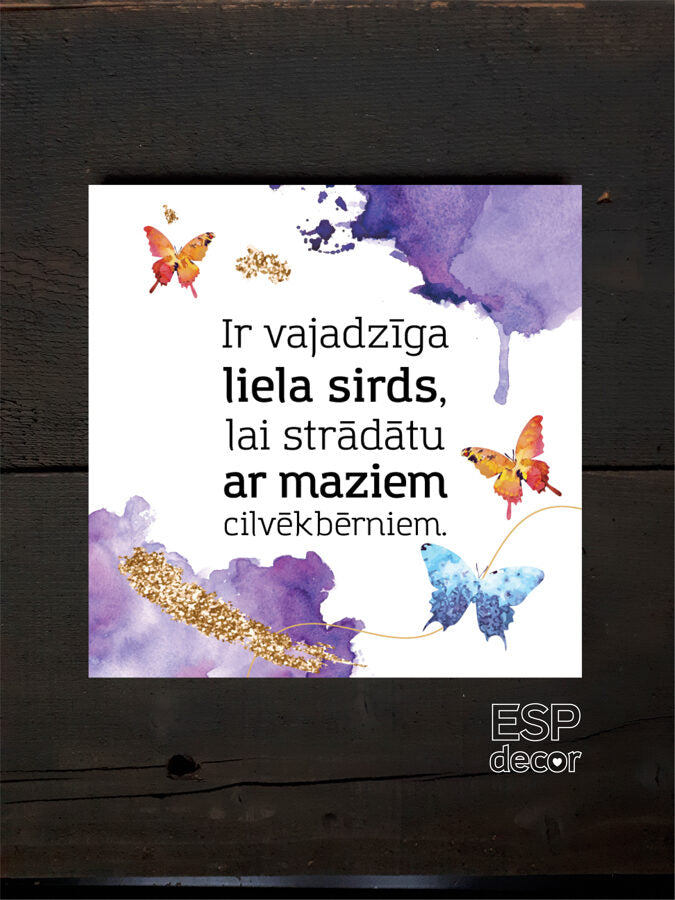 Liela sirds /taureņi  Image 2