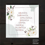 Kristīne /balti ziedi Image