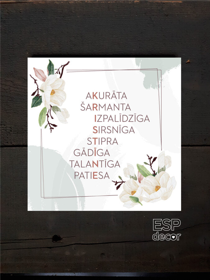 Kristīne /balti ziedi Image