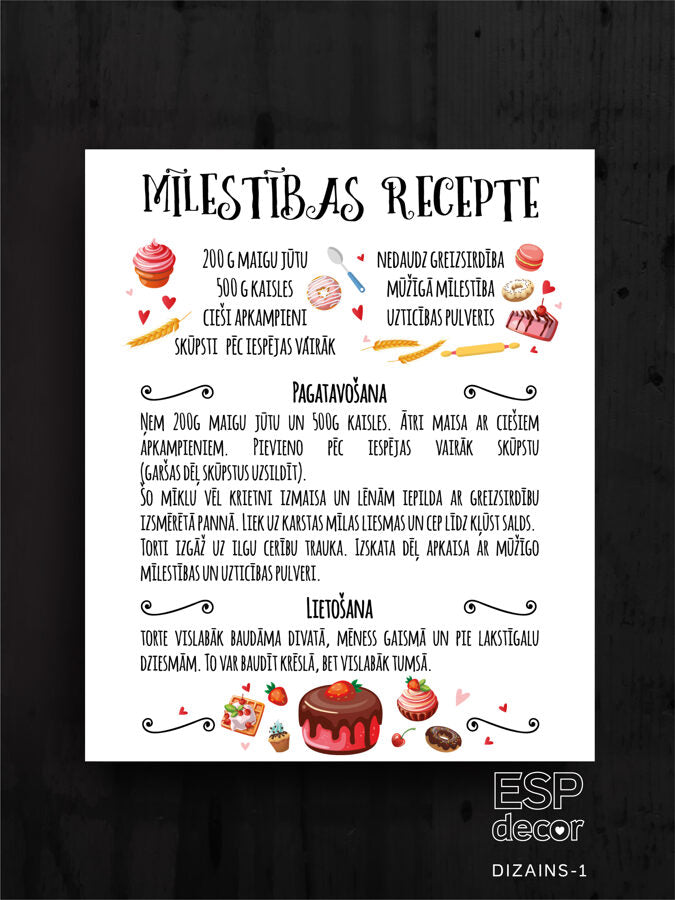 Mīlestibas recepte Image