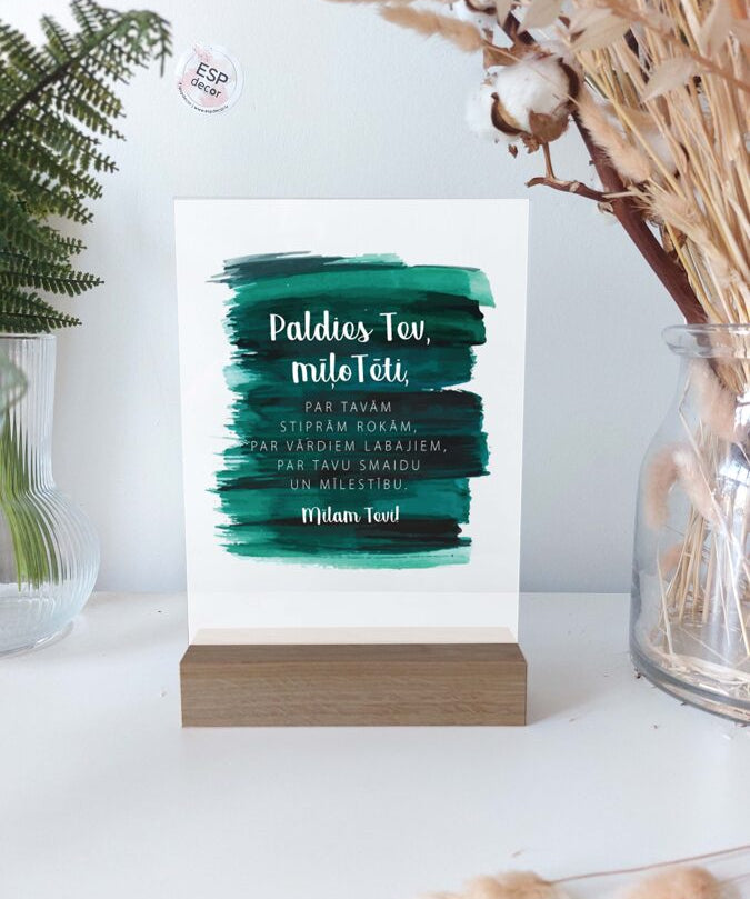 Paldies Tev! /zaļš Image