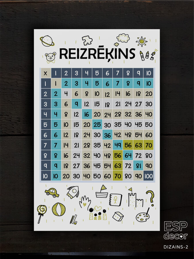 Reizrēķins/dažādi dizaini Image 2