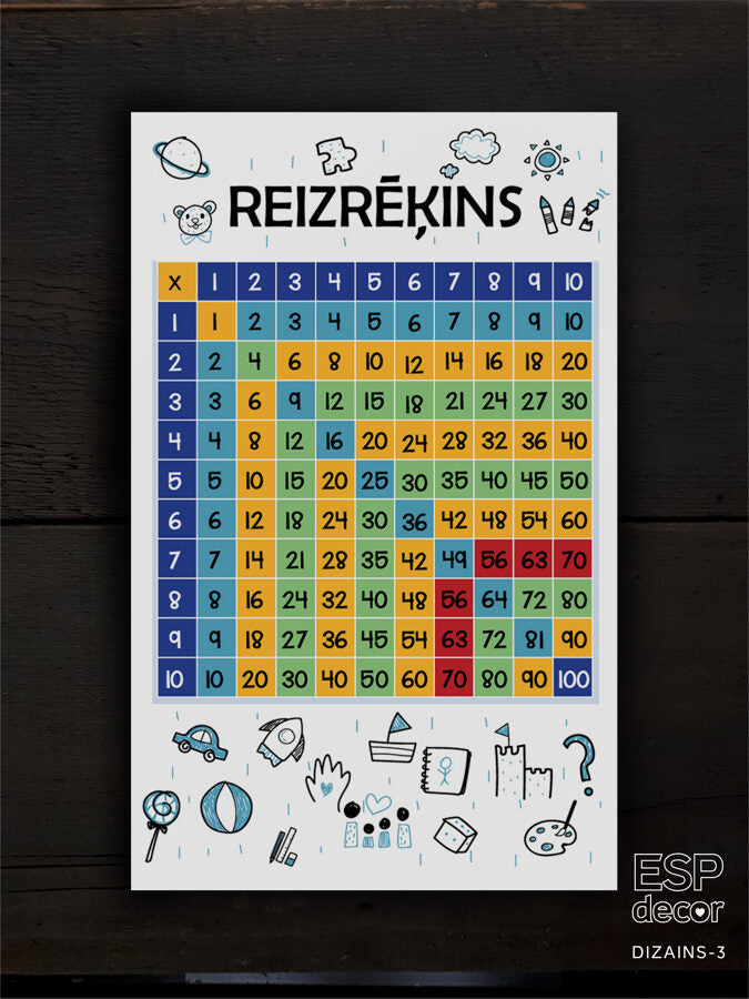 Reizrēķins/dažādi dizaini Image 3