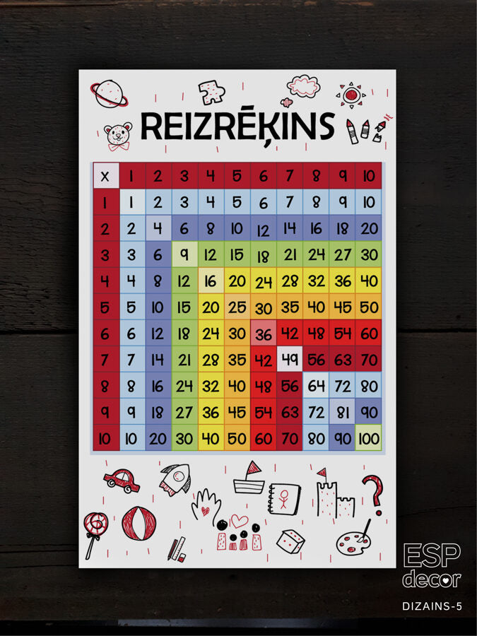 Reizrēķins/dažādi dizaini Image 5
